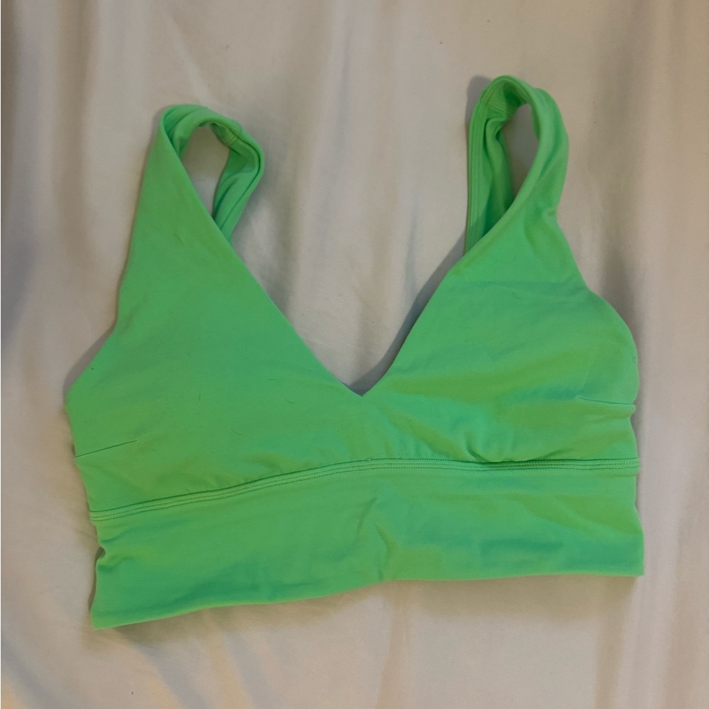 Lululemon Athletica Green Sports Bra